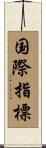 国際指標 Scroll