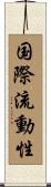 国際流動性 Scroll