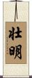 壮明 Scroll