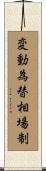 変動為替相場制 Scroll
