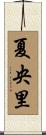 夏央里 Scroll