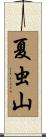 夏虫山 Scroll