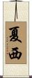 夏西 Scroll
