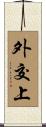 外交上 Scroll