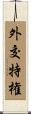 外交特権 Scroll