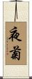 夜菊 Scroll