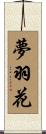夢羽花 Scroll