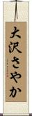 大沢さやか Scroll