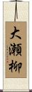 大瀬柳 Scroll