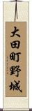 大田町野城 Scroll