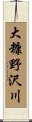 大糠野沢川 Scroll