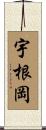 宇根岡 Scroll