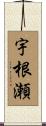 宇根瀬 Scroll
