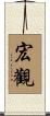 宏觀 Scroll