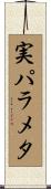 実パラメタ Scroll