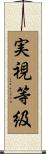 実視等級 Scroll