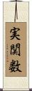 実関数 Scroll
