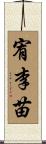 宥李苗 Scroll
