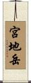 宮地岳 Scroll