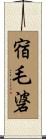 宿毛碆 Scroll