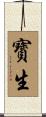 寳生 Scroll