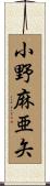 小野麻亜矢 Scroll