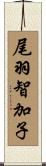 尾羽智加子 Scroll