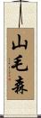 山毛森 Scroll