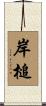 岸槌 Scroll