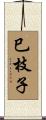 巳枝子 Scroll