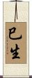 巳生 Scroll