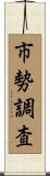 市勢調査 Scroll