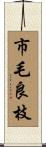 市毛良枝 Scroll