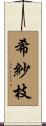 希紗枝 Scroll