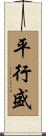 平行盛 Scroll