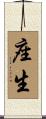 座生 Scroll