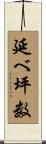 延べ坪数 Scroll