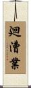廻漕業 Scroll