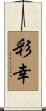 彩幸 Scroll