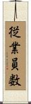 従業員数 Scroll