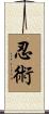 Ninjutsu / Ninjitsu Scroll