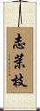 志茉枝 Scroll