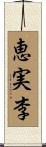 恵実李 Scroll