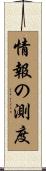 情報の測度 Scroll