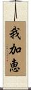 我加恵 Scroll