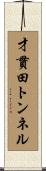 才貫田トンネル Scroll