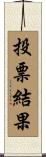 投票結果 Scroll