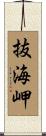 抜海岬 Scroll
