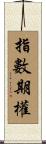 指數期權 Scroll