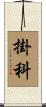 掛科 Scroll